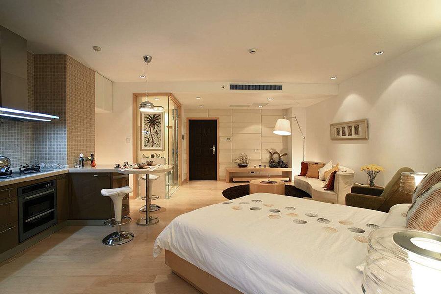  现代简约风酒店装修(图文)